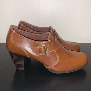 Dr. Scholl's Brown Ankle Booties